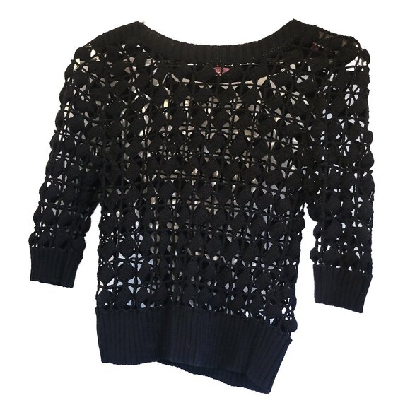 Crochet Sweater Top - Picture 1 of 5